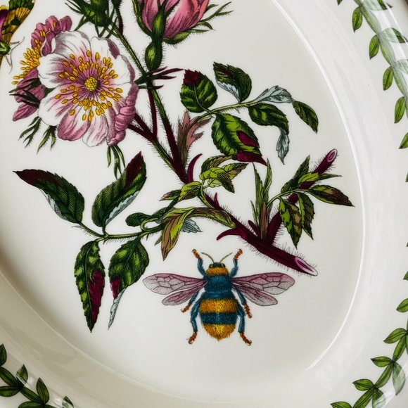PORTMEIRION Botanic Garden "Oval Gratin Dish" NWT - Picture 5 of 6